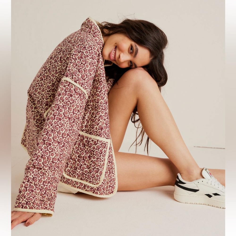 Free People Chloe Quilted Jacket